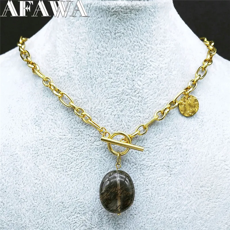 2022 Stainless Steel Crystal Chain Necklace for Women Gold Color Statement Necklace Jewelry acero inoxidable joyeria NZ22S02
2022 Stainless Steel Crystal Chain Necklace for Women Gold Color Statement Necklace Jewelry acero inoxidable joyeria NZ22S02