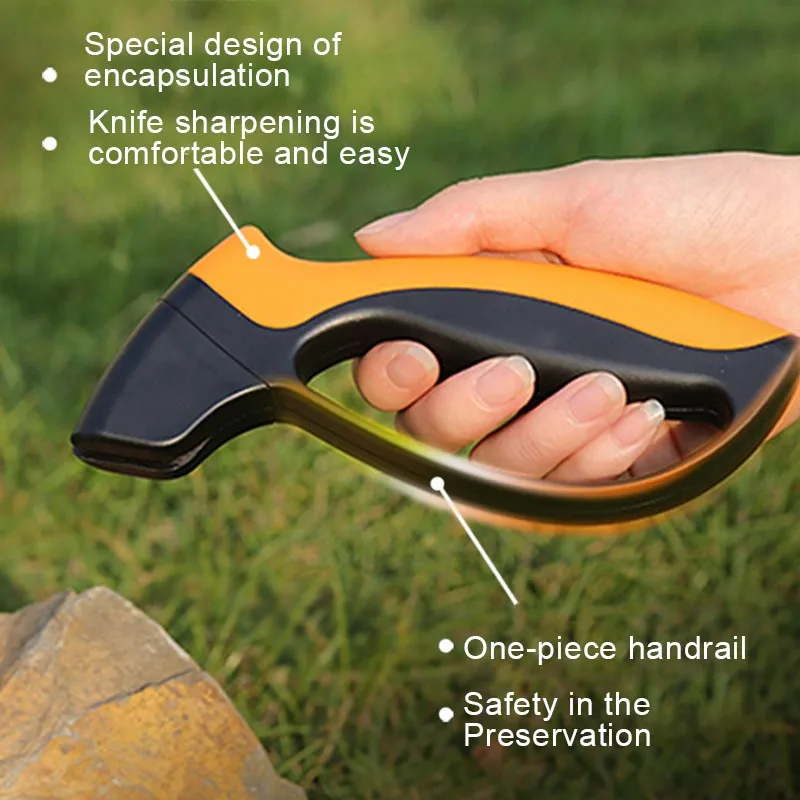 Newly Professional Cutter Quick Sharpener Outdoor Knives Stone Sharpening Mutifunction Tools
Newly Professional Cutter Quick Sharpener Outdoor Knives Stone Sharpening Mutifunction Tools