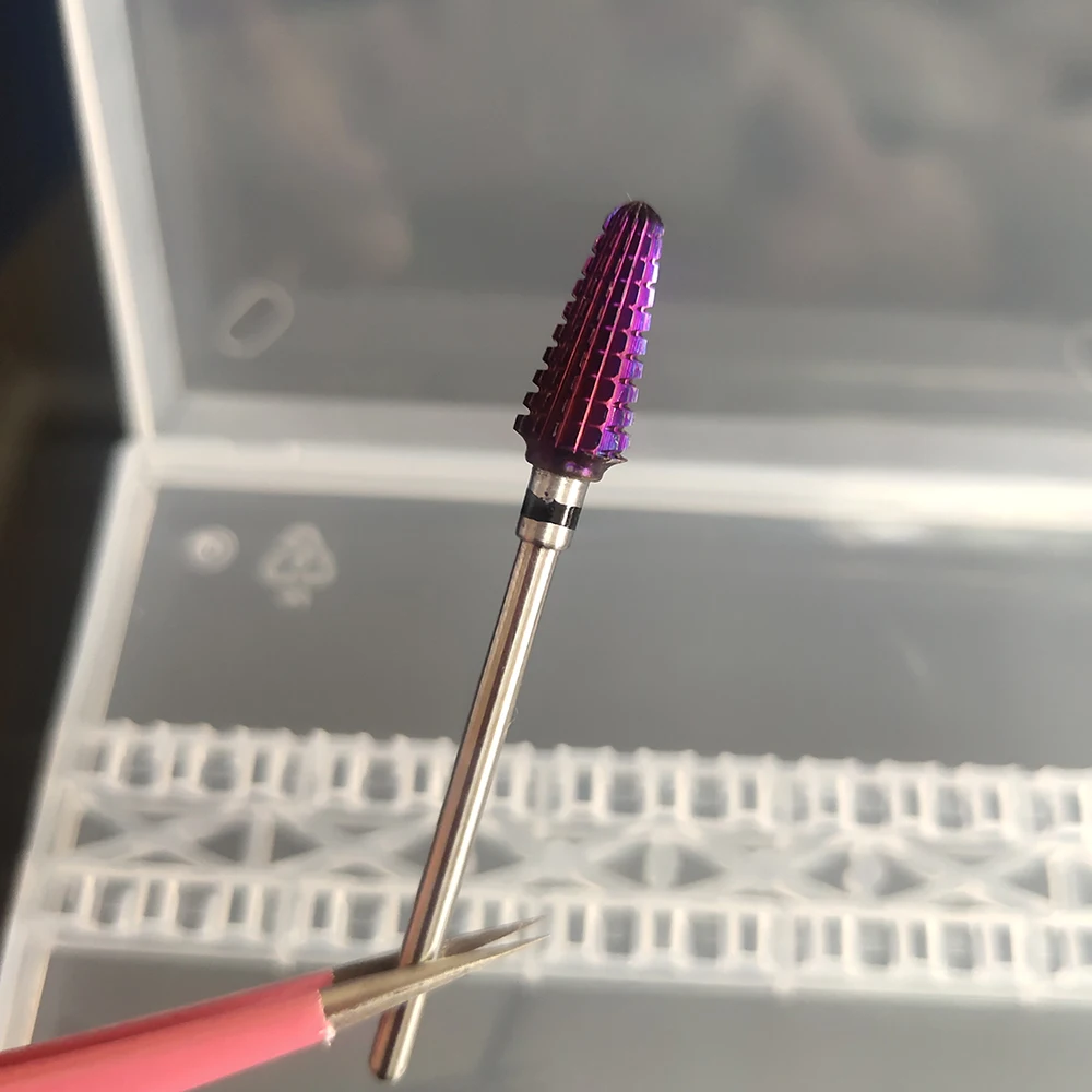KIMAXCOLA Purple Carbide Nail Drill Bits 3/32" Tornado Carbide Bit Milling Cutters For Manicure Pedicure Nails Accessories Tools
KIMAXCOLA Purple Carbide Nail Drill Bits 3/32" Tornado Carbide Bit Milling Cutters For Manicure Pedicure Nails Accessories Tools