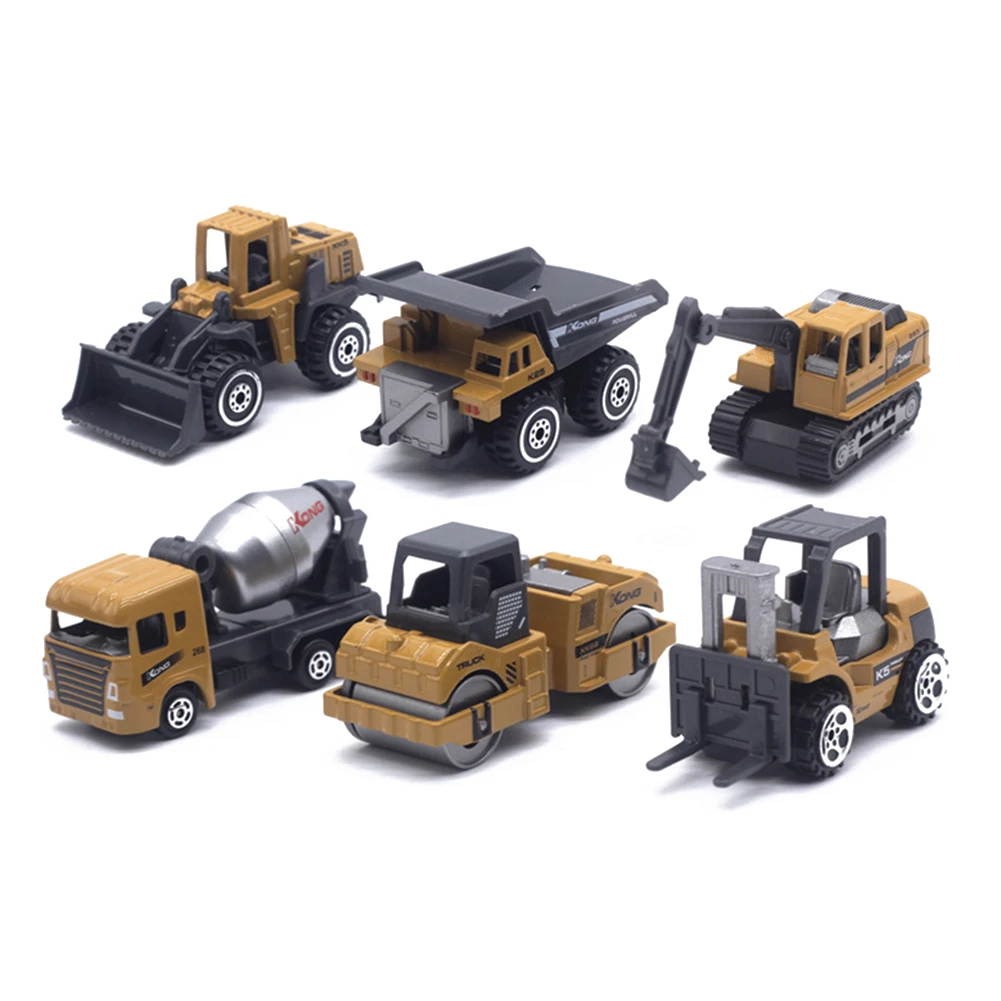 6pcs Classic Educational Assemble Toys 1/64 Diecast Alloy Mini Engineering Vehicle Excavator Car Boys Xmas Gifts
6pcs Classic Educational Assemble Toys 1/64 Diecast Alloy Mini Engineering Vehicle Excavator Car Boys Xmas Gifts