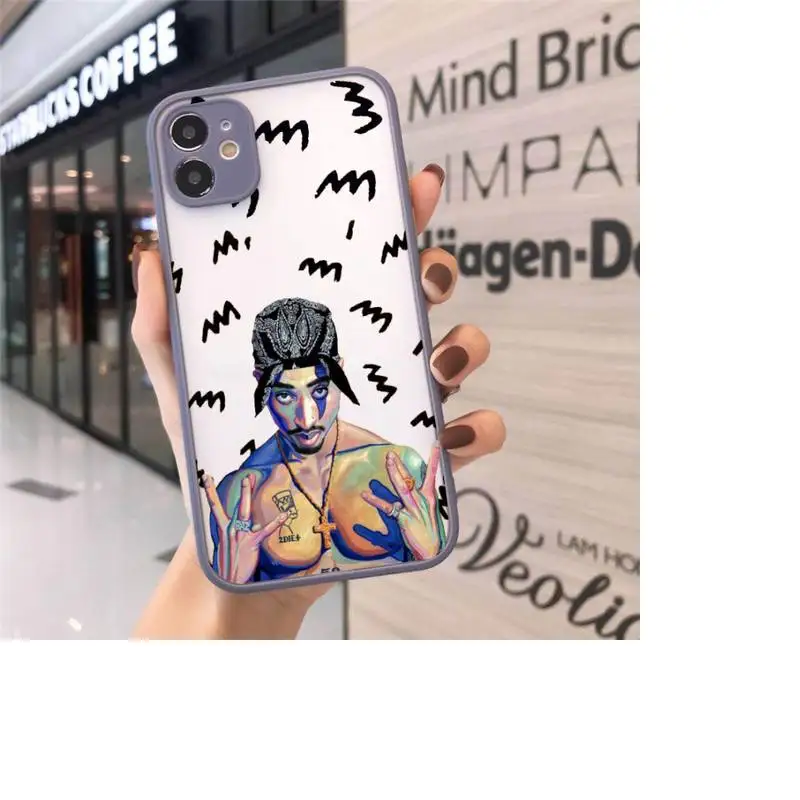 Rapper Tupac 2Pac Makaveli Phone Cases matte transparent For iphone 7 8 11 12 plus mini x xs xr pro max cover
Rapper Tupac 2Pac Makaveli Phone Cases matte transparent For iphone 7 8 11 12 plus mini x xs xr pro max cover