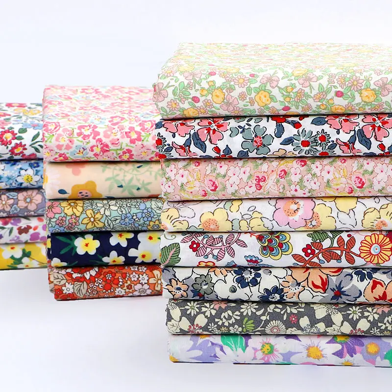150X50cm Summer Printed Floral Poplin Fabrics Pure Cotton 100% Kids Baby for Designer Diy Handmade Sewing Dress Skirt Fabric
150X50cm Summer Printed Floral Poplin Fabrics Pure Cotton 100% Kids Baby for Designer Diy Handmade Sewing Dress Skirt Fabric