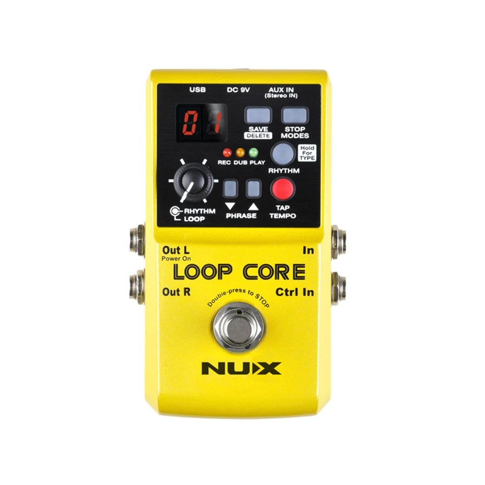 NUX Loop Core Electric Guitar Recording Loop Pedal Effector 6 Hours Recording Time For Guitar Instruments Accessories
NUX Loop Core Electric Guitar Recording Loop Pedal Effector 6 Hours Recording Time For Guitar Instruments Accessories