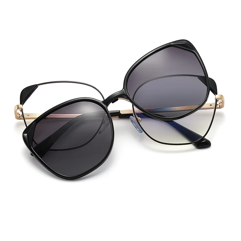 New Square Polarized Sunglasses Women Trend 2 in 1 Magnet Sunglasses Female TR90 Optical Prescription Eyeglass Frames
New Square Polarized Sunglasses Women Trend 2 in 1 Magnet Sunglasses Female TR90 Optical Prescription Eyeglass Frames
