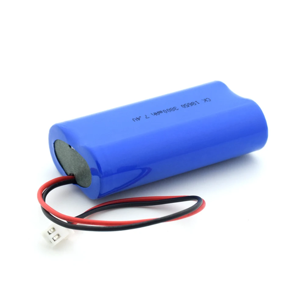 18650 Batter 7.4V 3800mAh Rechargeable Lithium Batteries Li-ion Battery Pack Group With XH Plug For Flashlight Power Bank
18650 Batter 7.4V 3800mAh Rechargeable Lithium Batteries Li-ion Battery Pack Group With XH Plug For Flashlight Power Bank