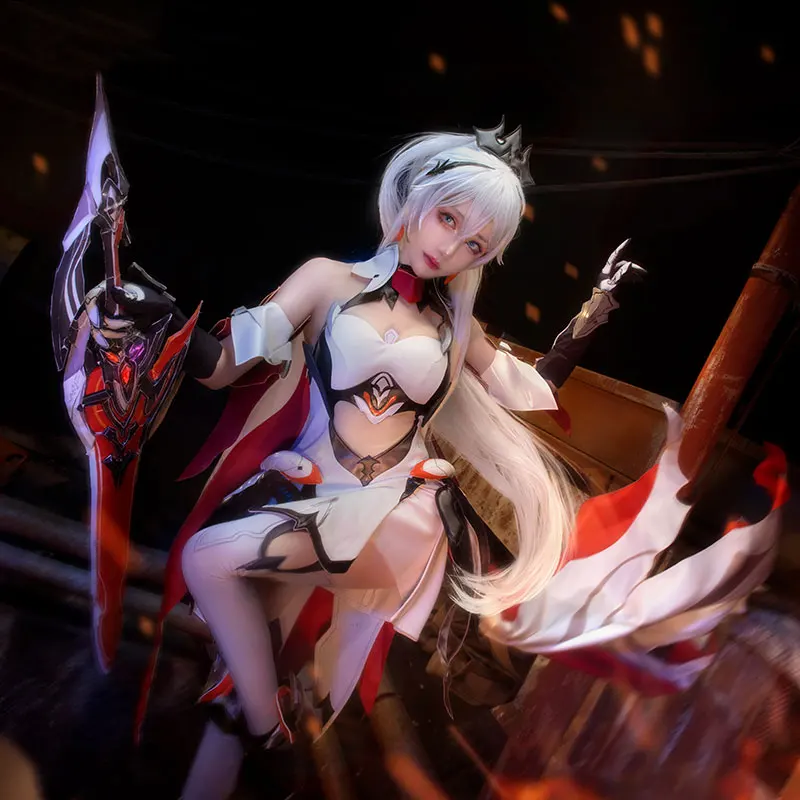 COSLEE Game Honkai Impact 3 киана каслана Косплей Костюм боевой костюм женская форма платье Хэллоуин
COSLEE Game Honkai Impact 3 киана каслана Косплей Костюм боевой костюм женская форма платье Хэллоуин