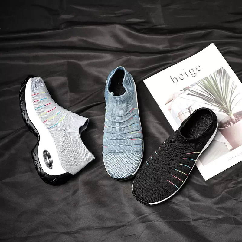 2021 New Women Tennis Shoes Air Cushion 5CM Height Increase Sports Sneakers Breathable Female Walking Sock Shoes Thick Bottom
2021 New Women Tennis Shoes Air Cushion 5CM Height Increase Sports Sneakers Breathable Female Walking Sock Shoes Thick Bottom