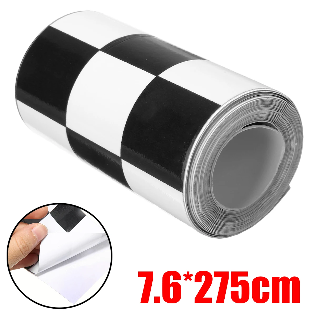 1pc 275cm Black & White Checkered Vinyl Sticker Tape Car Motorcycle Racing Body Tank Decal DIY Film
1pc 275cm Black & White Checkered Vinyl Sticker Tape Car Motorcycle Racing Body Tank Decal DIY Film