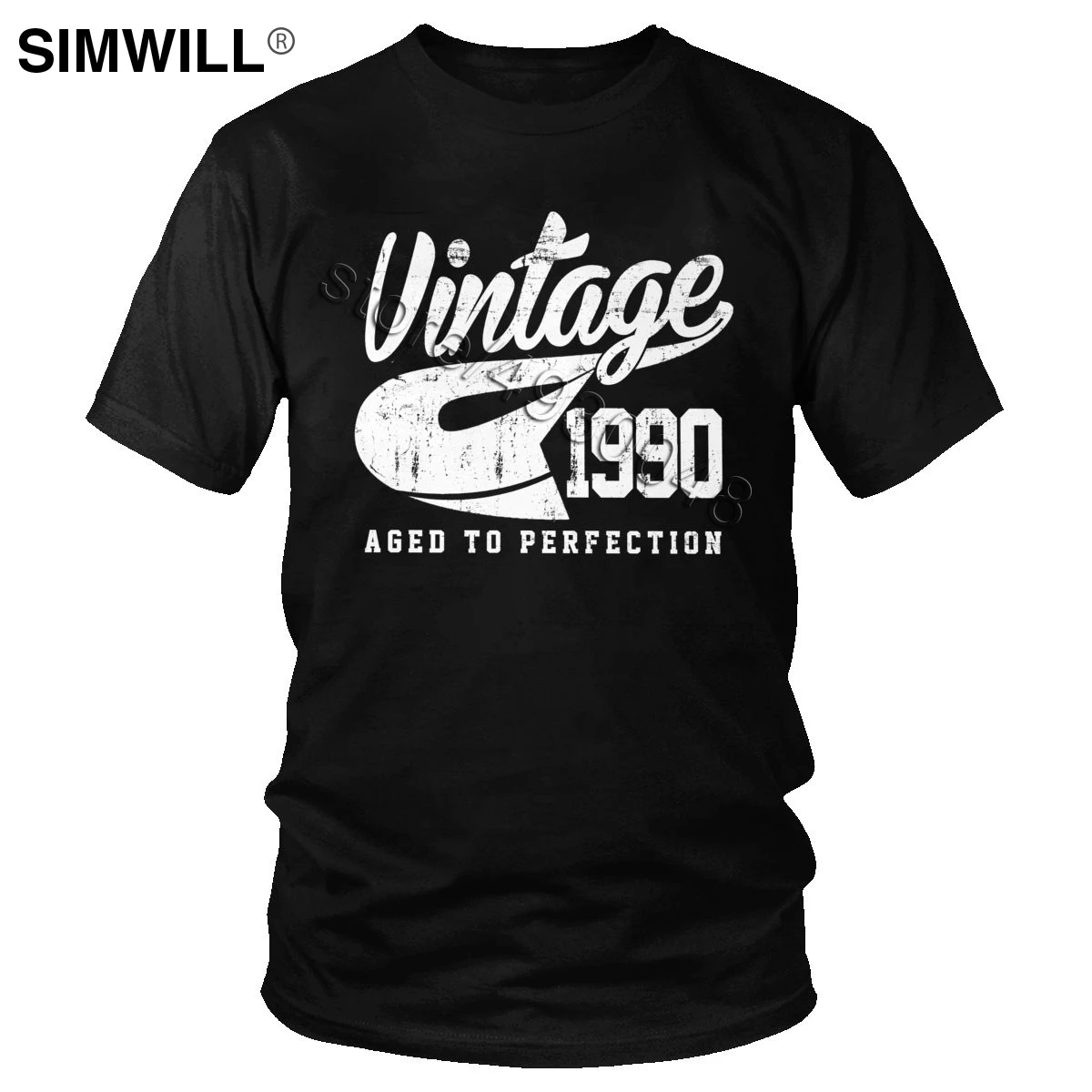 Classic Men's Cotton Vintage 1990 Tee Aged To Perfection Tshirt Short Sleeved Crew Neck 30th Birthday Leisure T-shirt Apparel
Classic Men's Cotton Vintage 1990 Tee Aged To Perfection Tshirt Short Sleeved Crew Neck 30th Birthday Leisure T-shirt Apparel