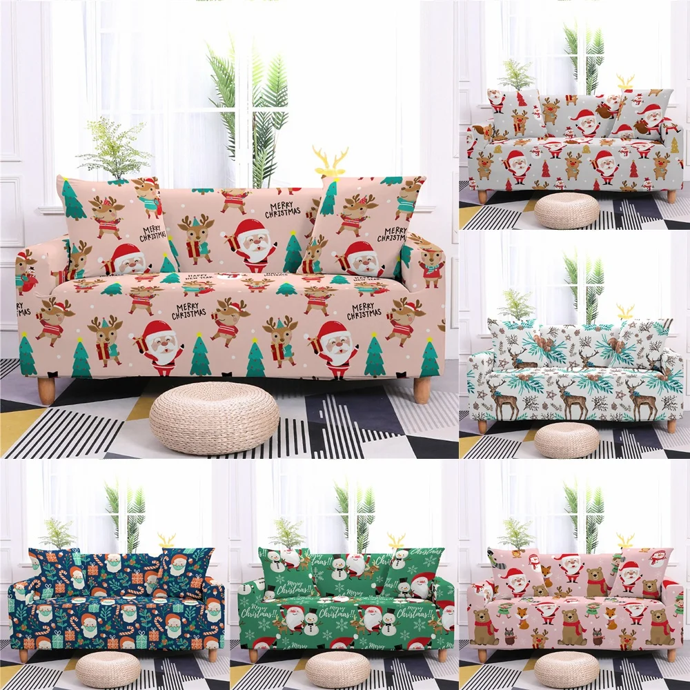 Christmas Sofa Cover For Living Room Elastic Cartoon Elk Santa Claus Couch Cover Snowman Xmas Tree Sofa Protector Slipcover Gift
Christmas Sofa Cover For Living Room Elastic Cartoon Elk Santa Claus Couch Cover Snowman Xmas Tree Sofa Protector Slipcover Gift