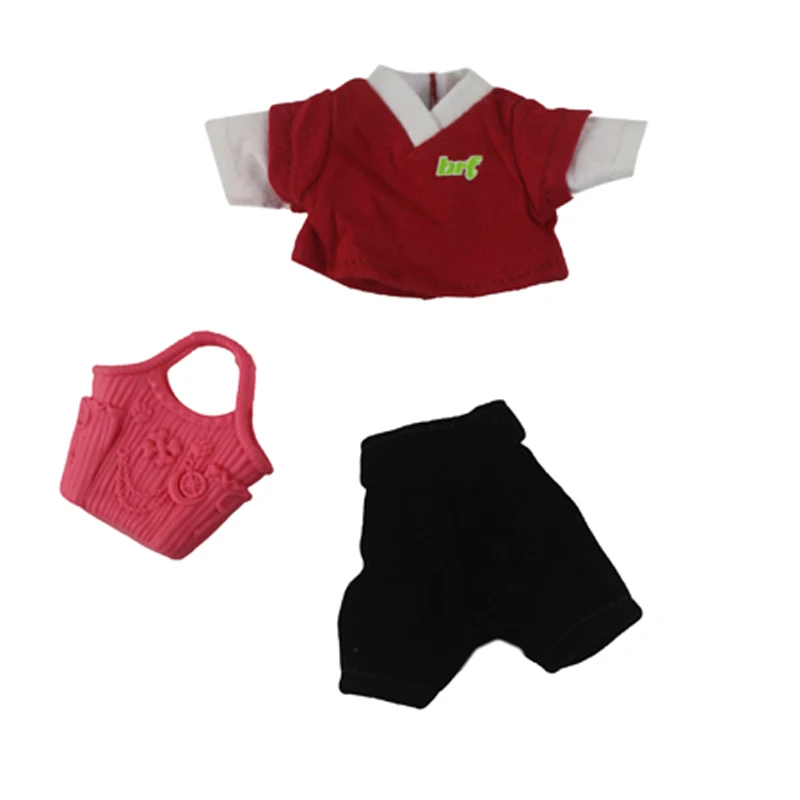 Red Shirt & Shorts & Bag 1/6 BJD Clothes For Barbie Doll Clothes Crop Top Trousers 11.5" Doll Accessories For Barbie Outfits Toy
Red Shirt & Shorts & Bag 1/6 BJD Clothes For Barbie Doll Clothes Crop Top Trousers 11.5" Doll Accessories For Barbie Outfits Toy
