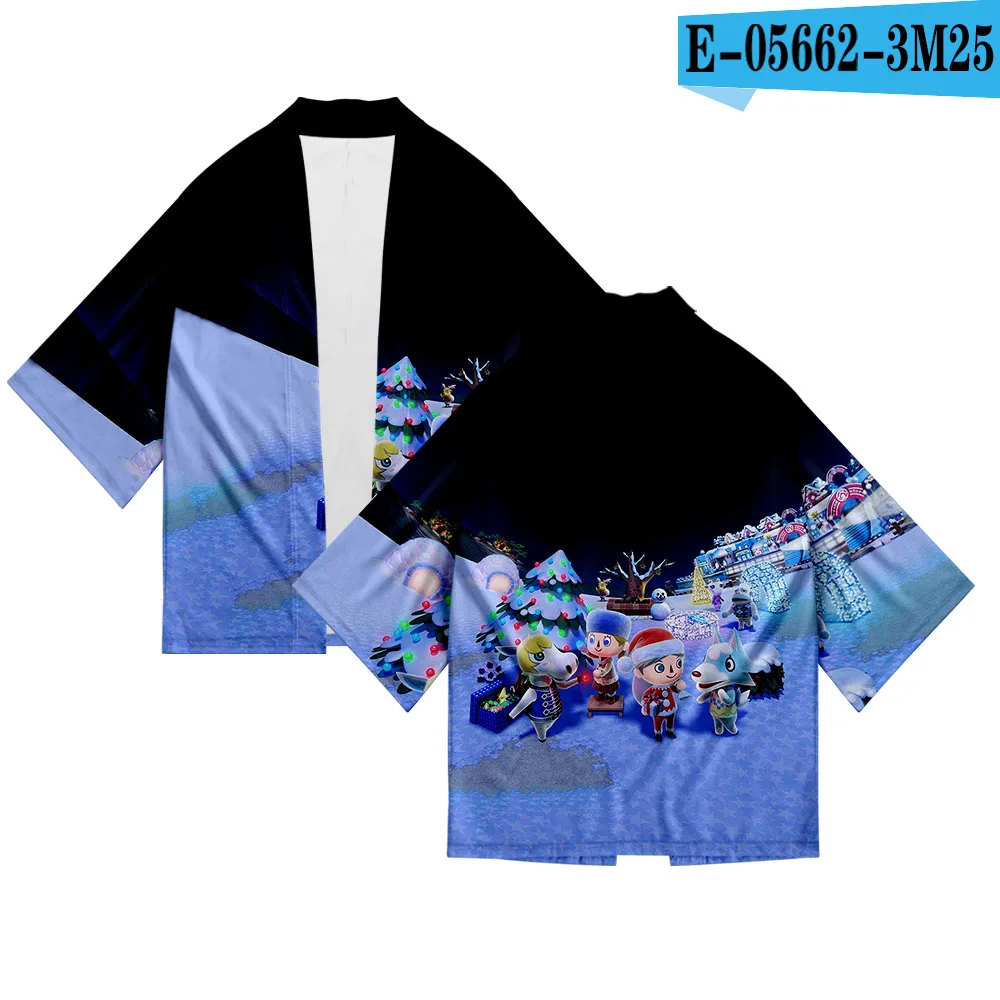 Animal Crossing 3D Printing Japanese Kimono Haori Yukata Cool Cardigan Fashion Cool Short Sleeve Casual Summer Women/mens Women
Animal Crossing 3D Printing Japanese Kimono Haori Yukata Cool Cardigan Fashion Cool Short Sleeve Casual Summer Women/mens Women