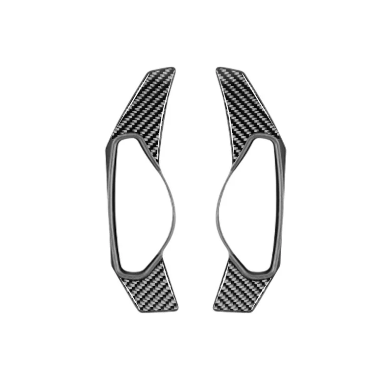 Real carbon fiber steering wheel paddle button stickers auto parts modified interior Fit for Jaguar F-PACE X761 2016-2020
Real carbon fiber steering wheel paddle button stickers auto parts modified interior Fit for Jaguar F-PACE X761 2016-2020