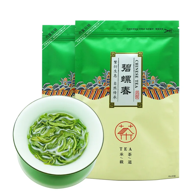 

2020 Китай би-Луо-Чунь зеленый чай настоящий органический Новый Ранняя весна зеленый чай для похудения здравоохранения