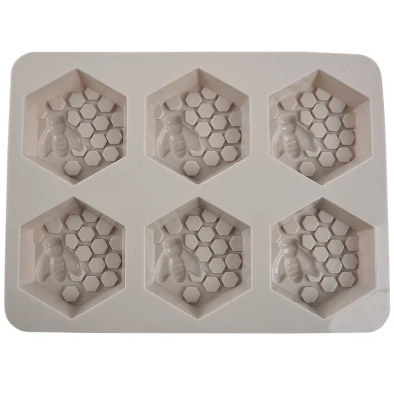 Honey Bee Wedding Silicone Soap Mold 6 Forms for Crafts Cube Multi DIY Handmade Soap Making Supplies Material Tools 
Honey Bee Wedding Silicone Soap Mold 6 Forms for Crafts Cube Multi DIY Handmade Soap Making Supplies Material Tools