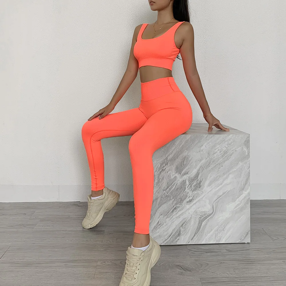 14 Color Women Yoga Set Running Outfits Fitness Sportswear High Waist Push Up Sport Leggings Seamless Workout Tracksuits
14 Color Women Yoga Set Running Outfits Fitness Sportswear High Waist Push Up Sport Leggings Seamless Workout Tracksuits