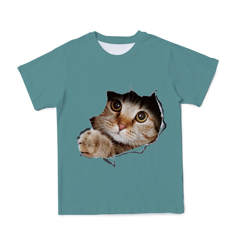 Cute Cat 3D Printing T-Shirt Ladies Casual Short-Sleeved O-Neck Fashion Top Girl High Quality Breathable Hip-Hop T-Shirt 100-6XL
Cute Cat 3D Printing T-Shirt Ladies Casual Short-Sleeved O-Neck Fashion Top Girl High Quality Breathable Hip-Hop T-Shirt 100-6XL