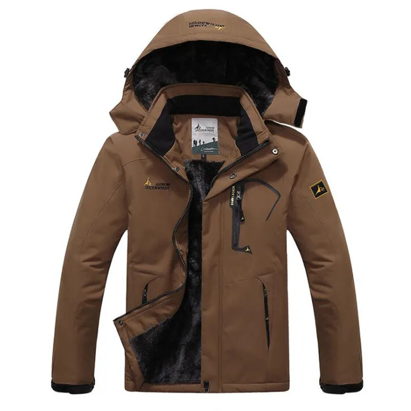 Men's Winter Jackets Thicken Parka Men Windbreak Plus Velvet Thick Warm Windproof Fur Coats Male Military Hooded Anorak Jackets
Men's Winter Jackets Thicken Parka Men Windbreak Plus Velvet Thick Warm Windproof Fur Coats Male Military Hooded Anorak Jackets