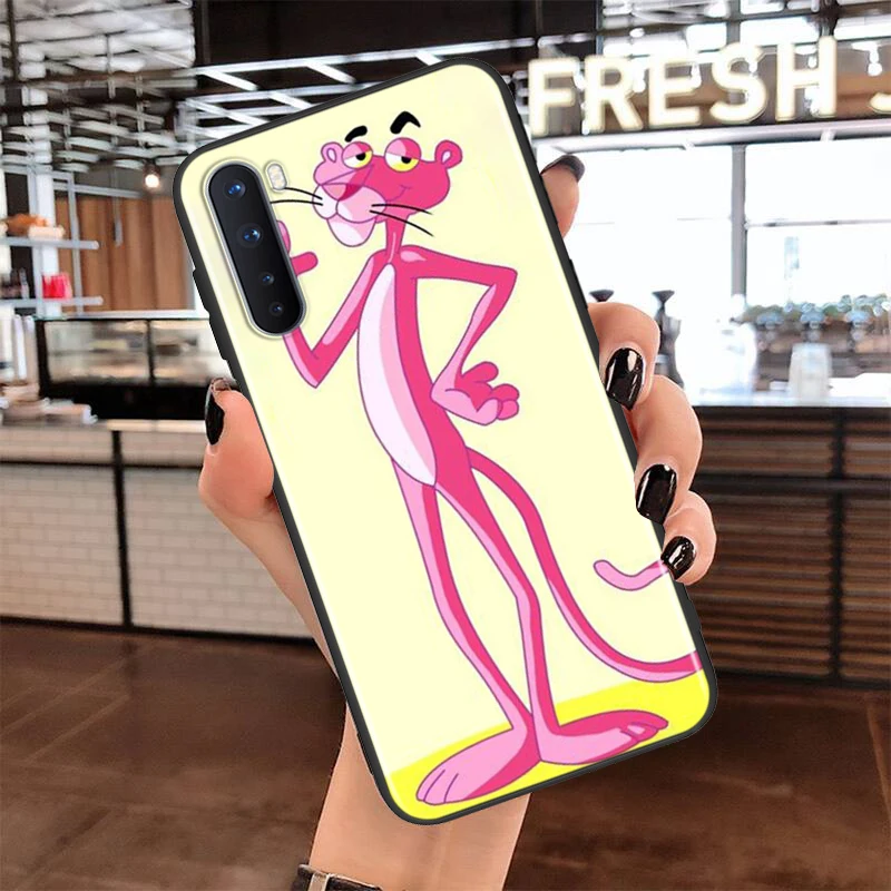 Soft TPU Cover Cartoon Pink Panther for OnePlus Nord N100 N10 8T 8 7T 7 6T 6 5T Pro Black Phone Case
Soft TPU Cover Cartoon Pink Panther for OnePlus Nord N100 N10 8T 8 7T 7 6T 6 5T Pro Black Phone Case