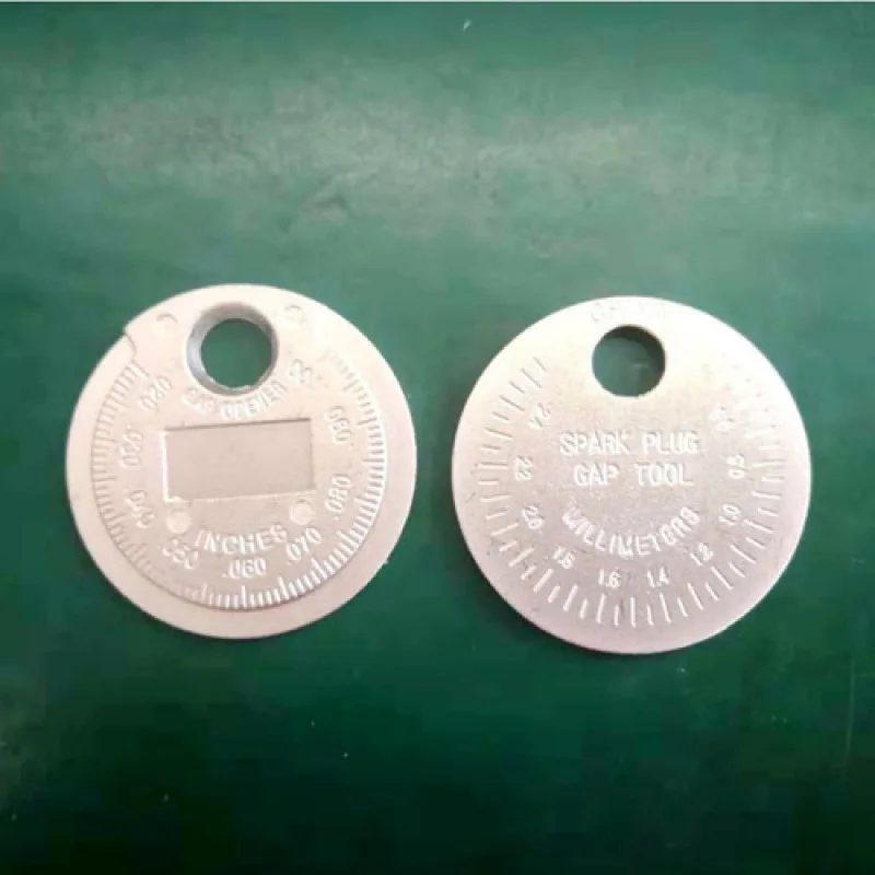 1Pc Coin- Type 0.6-2.4mm Car Spark Plug Gap Gauge Measurement Tool Range Spark Plug Gage Caliber Measuring Tool Accessories
1Pc Coin- Type 0.6-2.4mm Car Spark Plug Gap Gauge Measurement Tool Range Spark Plug Gage Caliber Measuring Tool Accessories