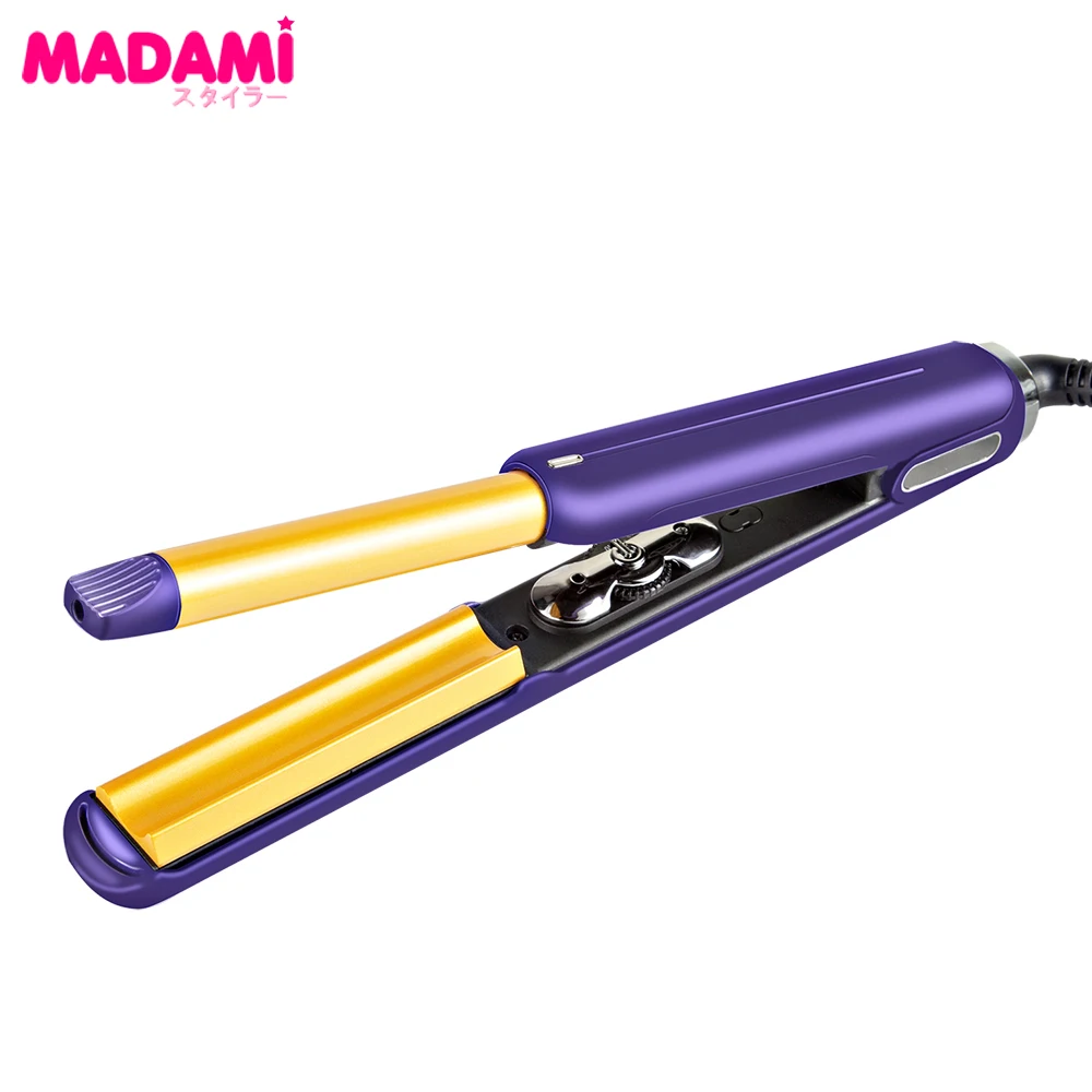 

Ceramic Curling Irons Wand 2 in 1 Hair Straightener Curler 230℃ Fast Heating Straight Irons Waves Styling Tools Waver Styler