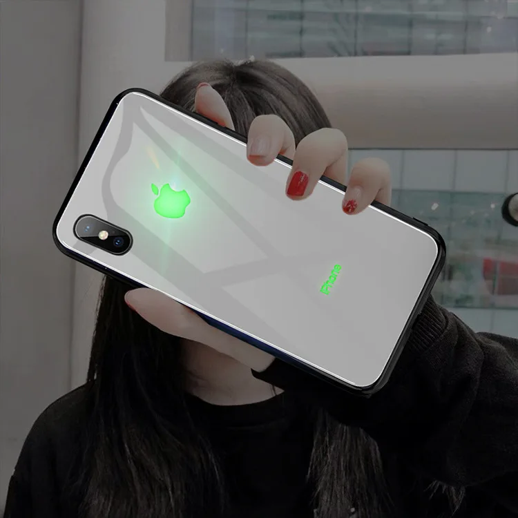 FOR Applicable iPhone11pro mobile phone shell night light xsmax call flash 13 shining XR new 12 shake with paragraph
FOR Applicable iPhone11pro mobile phone shell night light xsmax call flash 13 shining XR new 12 shake with paragraph