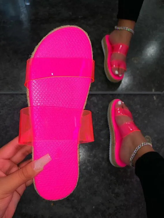 2020 summer new double layer transparent PVC women shoes flat heel increased non-slip outdoor beach sandals all-match slippers
2020 summer new double layer transparent PVC women shoes flat heel increased non-slip outdoor beach sandals all-match slippers