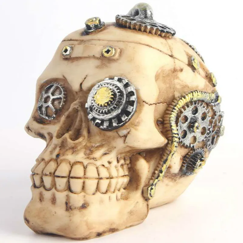 Human Head Skull Statue for Home Decor Resin Figurines Halloween Decoration Sculpture Medical Teaching Sketch Model Crafts 8047
Human Head Skull Statue for Home Decor Resin Figurines Halloween Decoration Sculpture Medical Teaching Sketch Model Crafts 8047