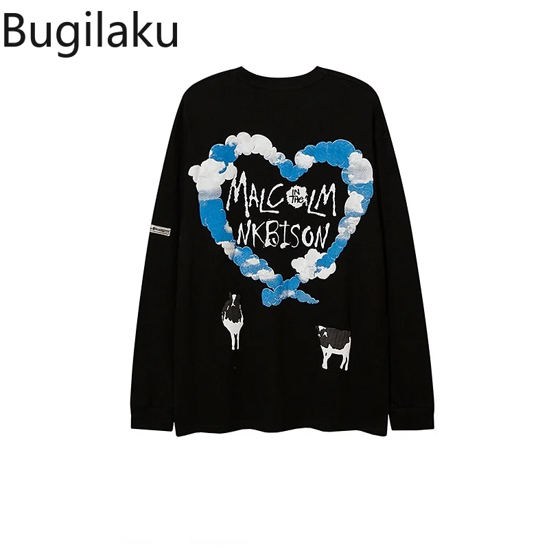 Bugilaku 2021 Осенняя новая уличная одежда с принтом Love футболка с круглым вырезом с длинным рукавом Графические футболки универсальные повседне...
Bugilaku 2021 Осенняя новая уличная одежда с принтом Love футболка с круглым вырезом с длинным рукавом Графические футболки универсальные повседне...