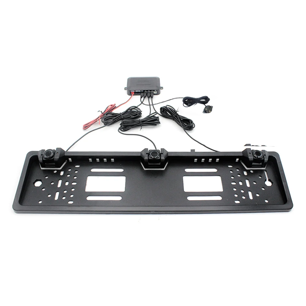 Universial Radar Sensor System EU Lisence Plate Rear View Camera With Buzzer European License Plate Frame
Universial Radar Sensor System EU Lisence Plate Rear View Camera With Buzzer European License Plate Frame
