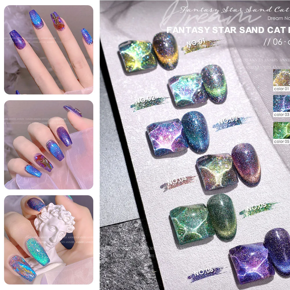 Nail Gel Polish Rainbow Cat Eye Gel Shiny Glitter Nail Polish UV/LED Lamp Cured Manicure Gel for Party Dating Wedding
Nail Gel Polish Rainbow Cat Eye Gel Shiny Glitter Nail Polish UV/LED Lamp Cured Manicure Gel for Party Dating Wedding