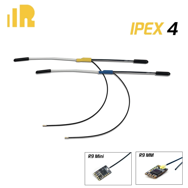 FrSky 868 МГц (ЕС. LBT) Новая антенна Ipex4 дипольная Т для R9 Mini / мм приемника|Детали и