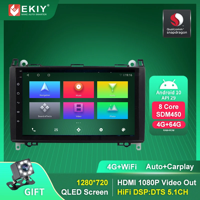 HiFi DTS Auto Car Radio 2 Din For Mercedes Benz B-Class B Class B200 2008-2011 Vito 2009-2016 Viano 2009+ Supports 4G WiFi OBD
HiFi DTS Auto Car Radio 2 Din For Mercedes Benz B-Class B Class B200 2008-2011 Vito 2009-2016 Viano 2009+ Supports 4G WiFi OBD