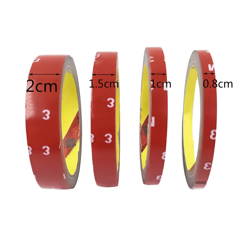1pc 3M Length Double faced Acrylic Foam Adhesive Double Sided Tape Tape Auto Special Sponge Puffs Glue Car Decals Decoration
1pc 3M Length Double faced Acrylic Foam Adhesive Double Sided Tape Tape Auto Special Sponge Puffs Glue Car Decals Decoration