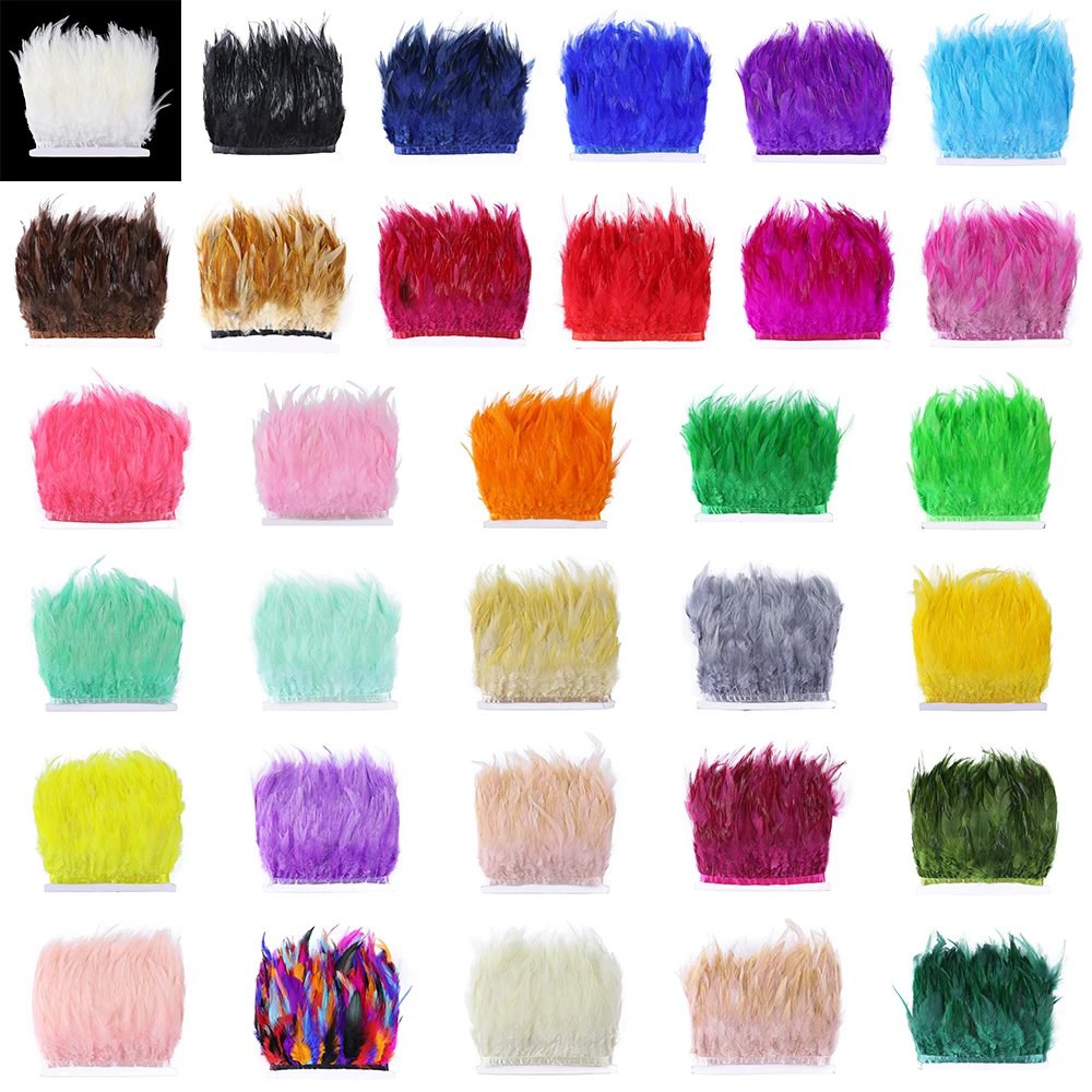10 Meter Pheasant Feathers Trim Fringe 10-15cm for Jewelry Making Natural Rooster Feathers Ribbon Sewing Accessory Plume Crafts
10 Meter Pheasant Feathers Trim Fringe 10-15cm for Jewelry Making Natural Rooster Feathers Ribbon Sewing Accessory Plume Crafts