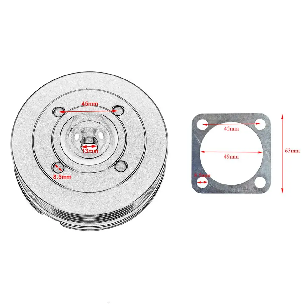 Blue CNC Cylinder Head Carburetor Air Filter For 66cc 80cc Motorized Bike
Blue CNC Cylinder Head Carburetor Air Filter For 66cc 80cc Motorized Bike