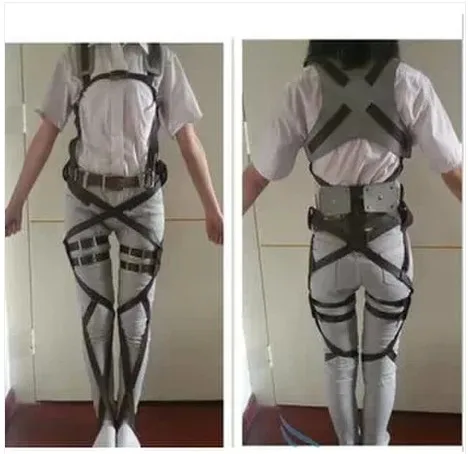 Attack On Titan Japanese Anime Shingeki No Kyojin Recon Corps Harness Belts Hookshot Cosplay Costume Adjustable Belts
Attack On Titan Japanese Anime Shingeki No Kyojin Recon Corps Harness Belts Hookshot Cosplay Costume Adjustable Belts