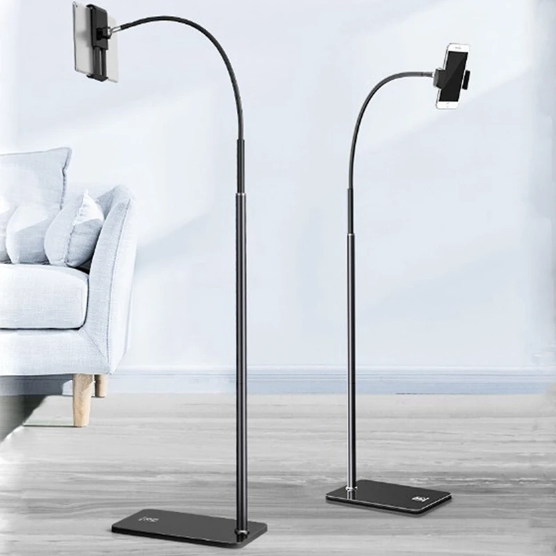 Universal Lazy Phone Tablet Floor Holder Stand Bracket Long Arm 360 Degree Adjustable Live Broadcast for Mobil Phone Tablet
Universal Lazy Phone Tablet Floor Holder Stand Bracket Long Arm 360 Degree Adjustable Live Broadcast for Mobil Phone Tablet