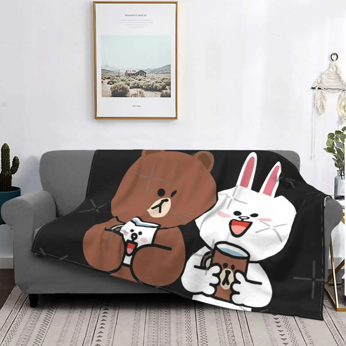 Manta a cuadros para cama, cobertor para sofá, toalla de playa de lujo, bonito oso marrón, Cony, conejito, 1 manta
Manta a cuadros para cama, cobertor para sofá, toalla de playa de lujo, bonito oso marrón, Cony, conejito, 1 manta