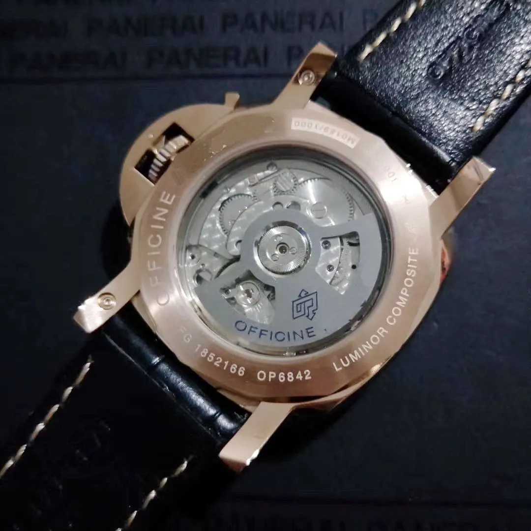 Classic New Men Automatic Mechanical Sapphire Black Leather Stainless Steel Rose Gold GMT 1950 3 Days Watch Luminous AAA+
Classic New Men Automatic Mechanical Sapphire Black Leather Stainless Steel Rose Gold GMT 1950 3 Days Watch Luminous AAA+