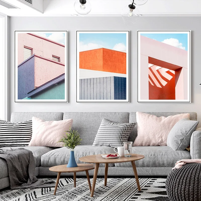 Nordic Decoration Home Posters and Prints Modern Architectural Space Canvas Painting Wall Art Picture for Home Decor
Nordic Decoration Home Posters and Prints Modern Architectural Space Canvas Painting Wall Art Picture for Home Decor