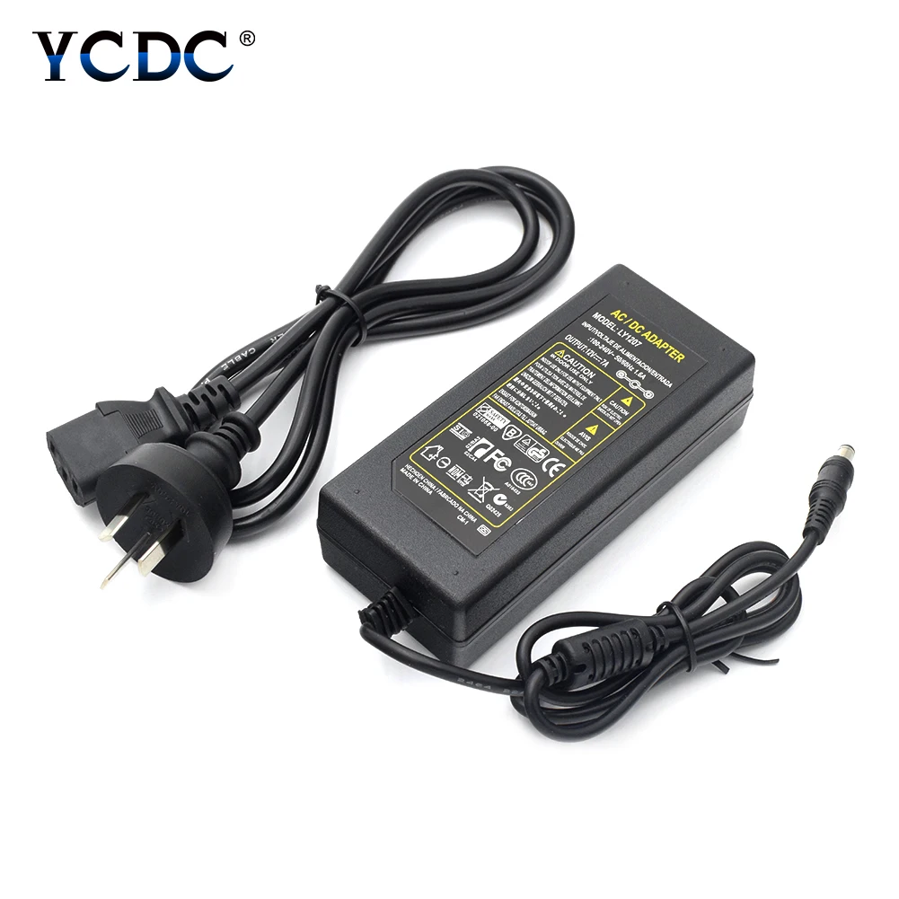 DC 12V 7A Plug Charger Universal US/EU/UK/AU AC100-240V To DC 12V 7A Power Supply Adapter Converter Module Stable High Power
DC 12V 7A Plug Charger Universal US/EU/UK/AU AC100-240V To DC 12V 7A Power Supply Adapter Converter Module Stable High Power