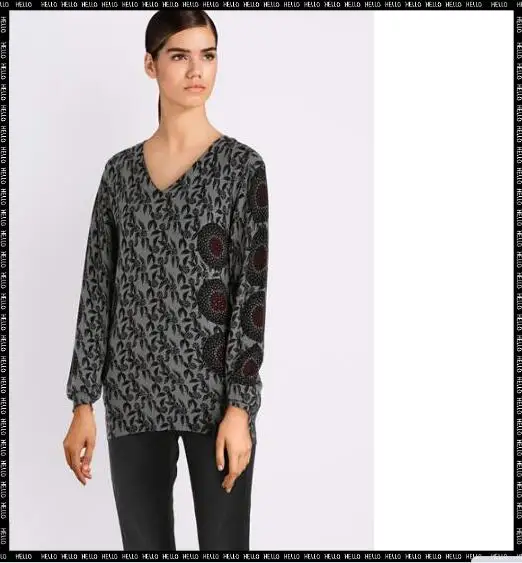 2021New Spanish Desigual Ladies Knitwear slimming sweater thin breathable embroidery to show temperament round collar blouse
2021New Spanish Desigual Ladies Knitwear slimming sweater thin breathable embroidery to show temperament round collar blouse