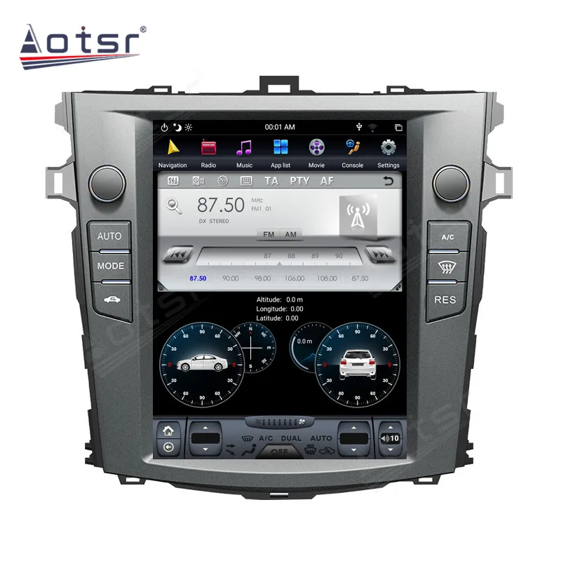 For Toyota Corolla 2007 2008 2009-2013 Android Radio Multimedia Car Cassette Recorder Stereo Player Tesla PX6 GPS Navi Head Unit
For Toyota Corolla 2007 2008 2009-2013 Android Radio Multimedia Car Cassette Recorder Stereo Player Tesla PX6 GPS Navi Head Unit