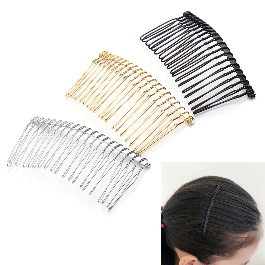 1/10 Pcs Hair Clip Combs Metal Wire Hair Combs Bridal Wedding Combs Classic 20/30 Teeth Hair Side Combs for Women Girls J9
1/10 Pcs Hair Clip Combs Metal Wire Hair Combs Bridal Wedding Combs Classic 20/30 Teeth Hair Side Combs for Women Girls J9