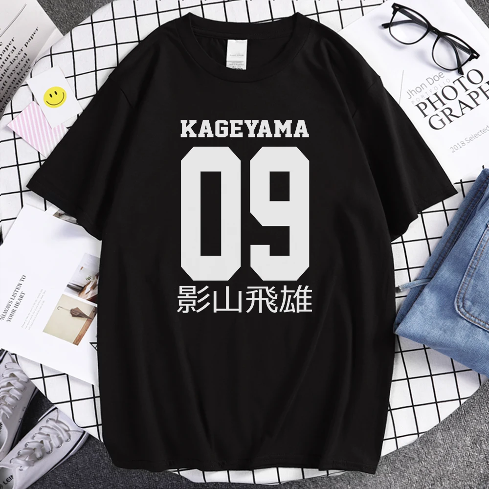 Kageyama Tobio Haikyuu Prints T-shirt Mens Fashion Oversized T-shirts Fashion Breathable Clothing Soft Crewneck T Shirt men's
Kageyama Tobio Haikyuu Prints T-shirt Mens Fashion Oversized T-shirts Fashion Breathable Clothing Soft Crewneck T Shirt men's