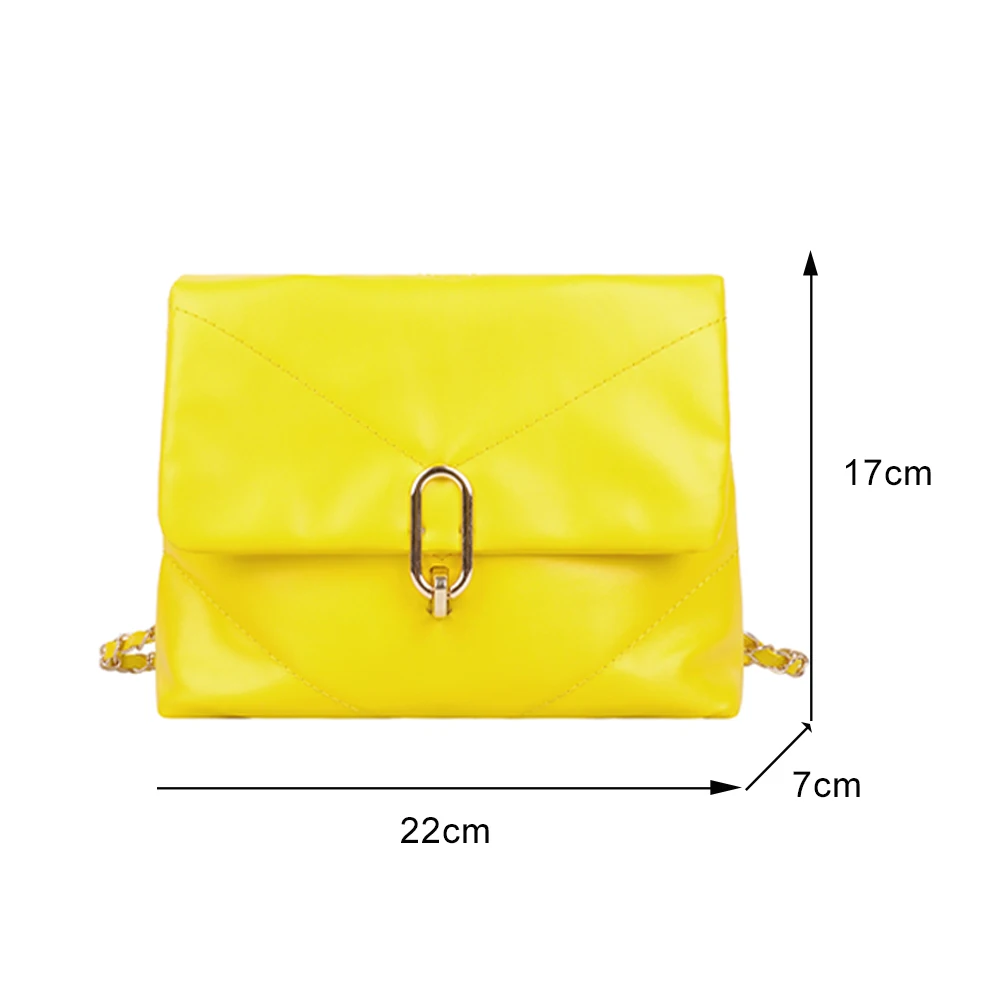 Vintage Women Chain Shoulder Crossbody Bags Pure Color PU Leather Messenger Bag Casual All-matchLadies Small Handbags Hot Sale
Vintage Women Chain Shoulder Crossbody Bags Pure Color PU Leather Messenger Bag Casual All-matchLadies Small Handbags Hot Sale
