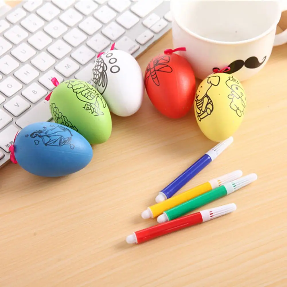 Creative Handmade Doodle Easter Egg Water Color Pens Kids DIY Painting Educational Toys Festival Decor 
Creative Handmade Doodle Easter Egg Water Color Pens Kids DIY Painting Educational Toys Festival Decor