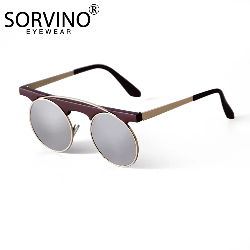 Retro Small Round Frame Women Sunglasses Fashion New Funny Hip Hop Brown Mirror One Piece Metal Frame Ladies Ant Glasses
Retro Small Round Frame Women Sunglasses Fashion New Funny Hip Hop Brown Mirror One Piece Metal Frame Ladies Ant Glasses
