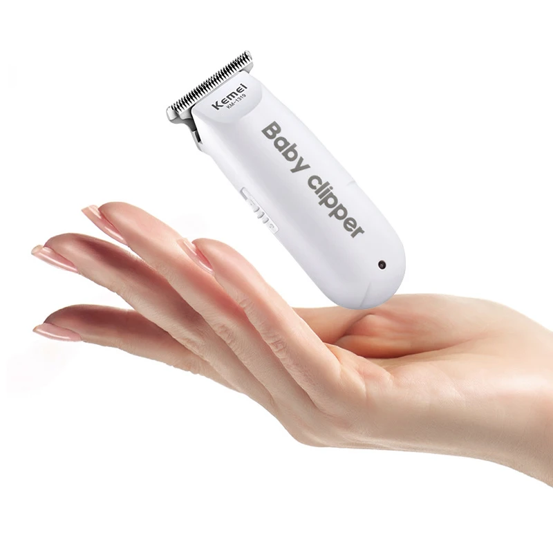Kemei KM-1319 Mini Electric Hair Trimmer Baby USB Rechargeable Hair Clipper Infant Quiet Shaver Kids Haircut Razor
Kemei KM-1319 Mini Electric Hair Trimmer Baby USB Rechargeable Hair Clipper Infant Quiet Shaver Kids Haircut Razor
